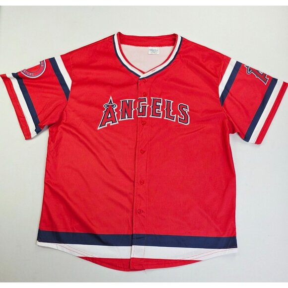 Los Angeles Anaheim Angels Sixth Man XL Italian Heritage Night Baseball Jersey - Picture 1 of 10